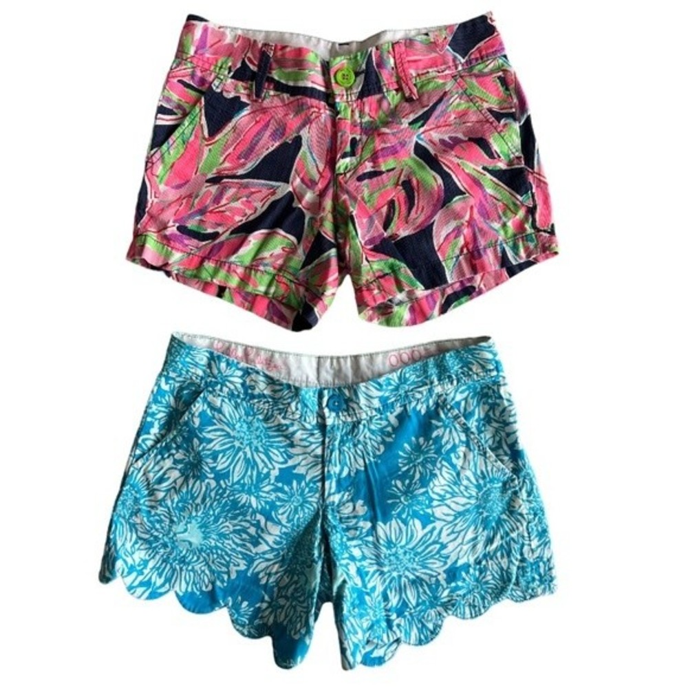 Lilly Pulitzer Shorts Lot of 2 Size 000
